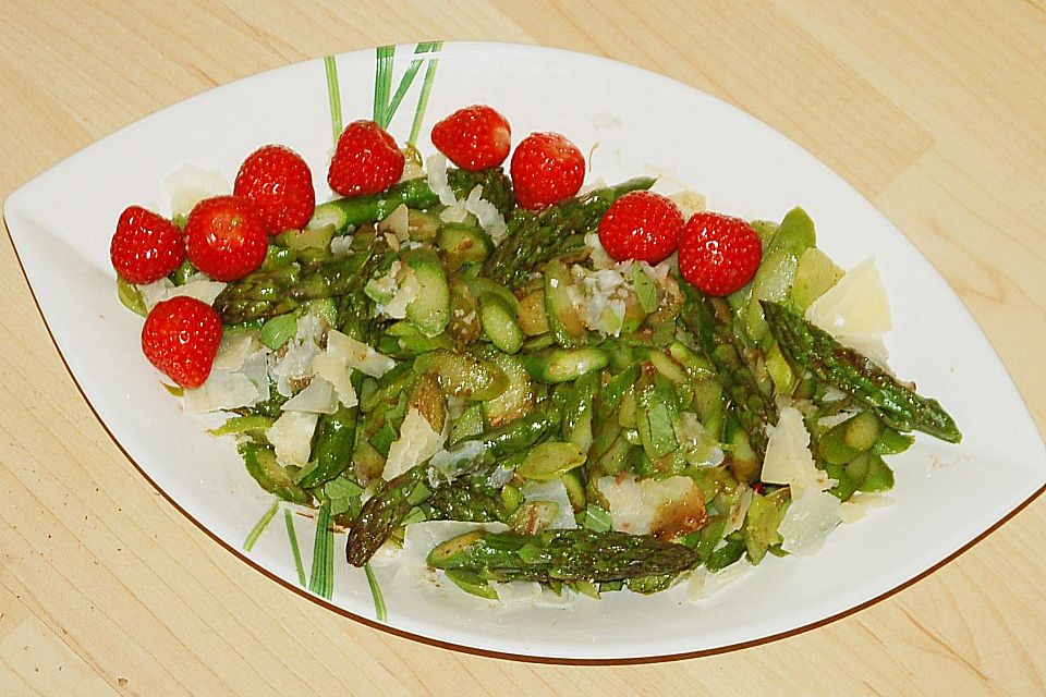 Gebratener Spargelsalat