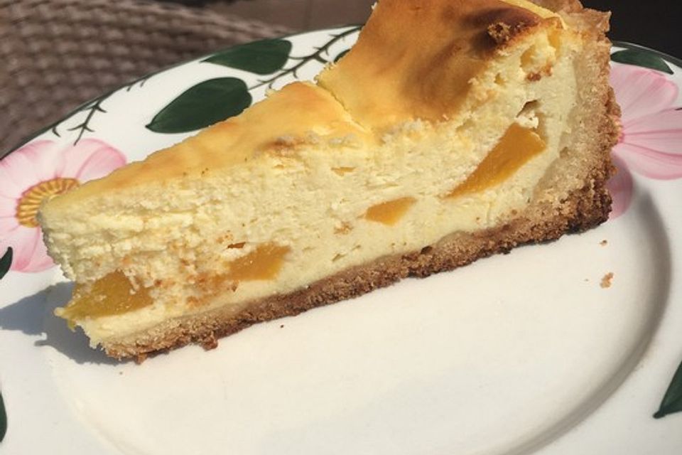 Himmlischer Pfirsich - Käsekuchen