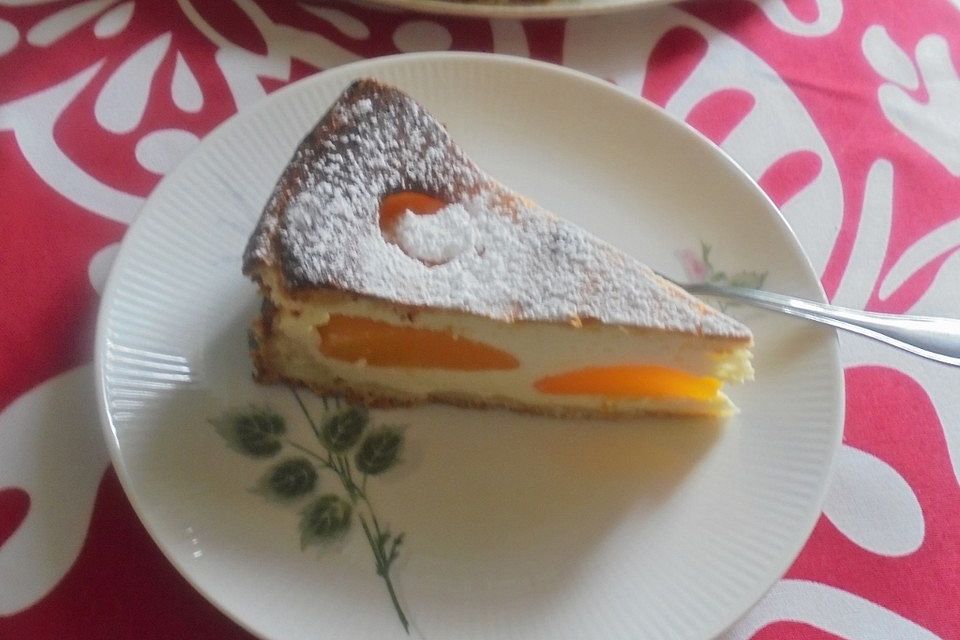 Himmlischer Pfirsich - Käsekuchen