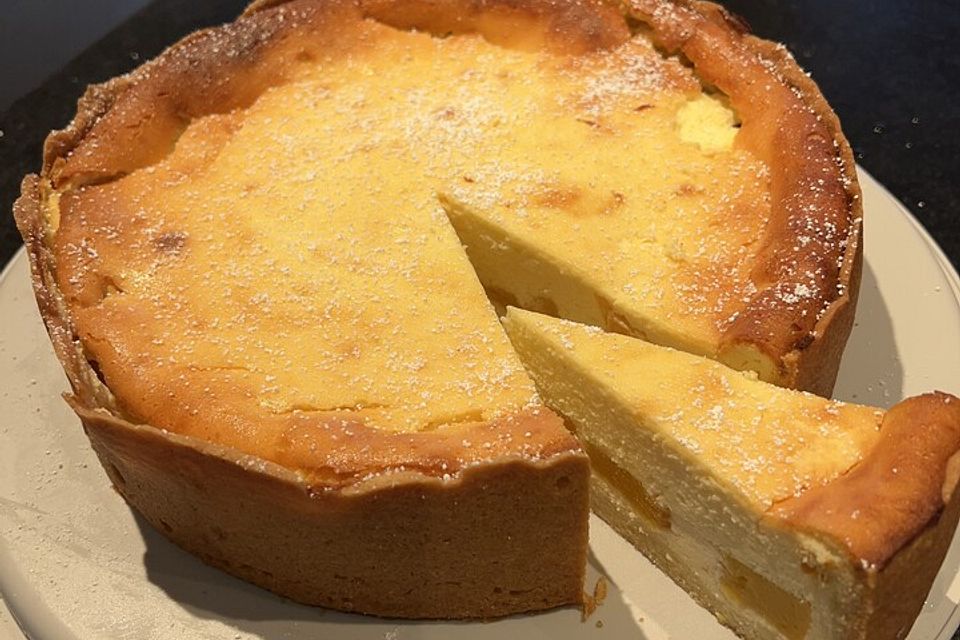 Himmlischer Pfirsich - Käsekuchen