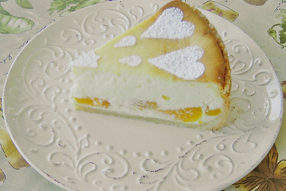 Himmlischer Pfirsich - Käsekuchen