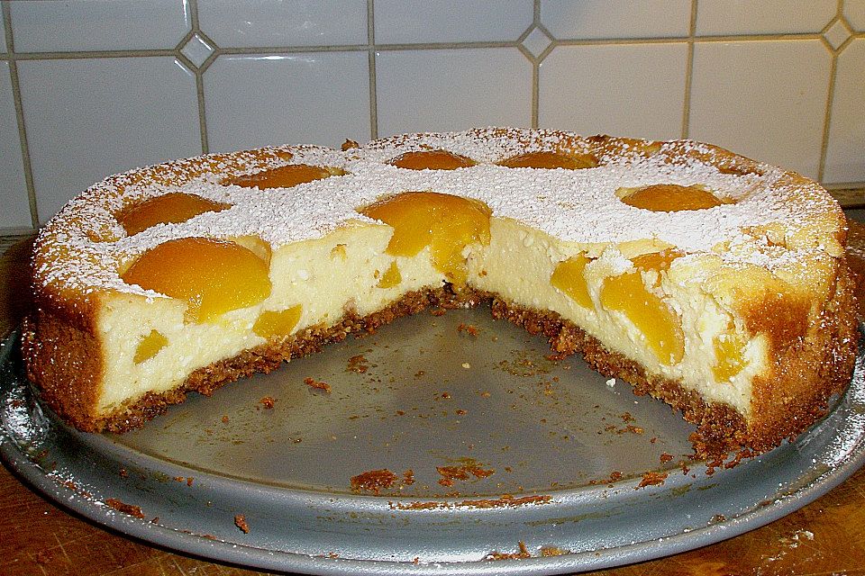 Himmlischer Pfirsich - Käsekuchen