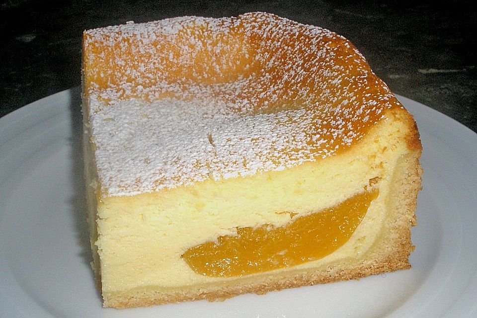 Himmlischer Pfirsich - Käsekuchen