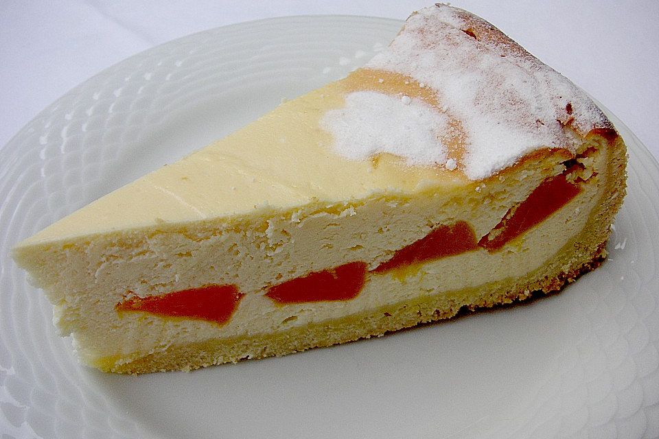 Himmlischer Pfirsich - Käsekuchen