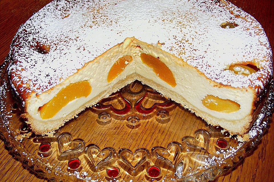 Himmlischer Pfirsich - Käsekuchen