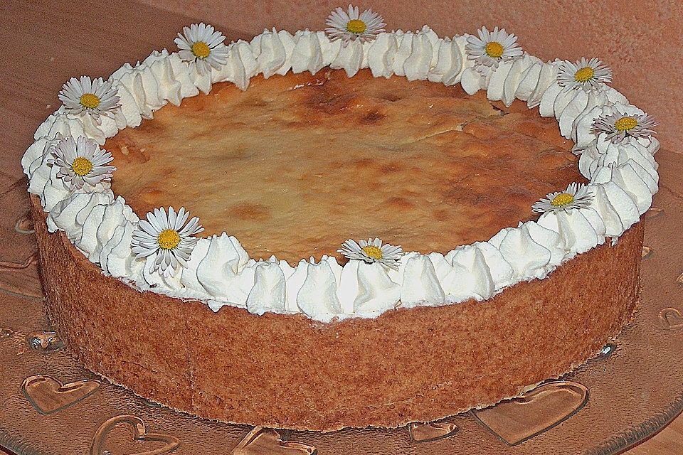 Himmlischer Pfirsich - Käsekuchen