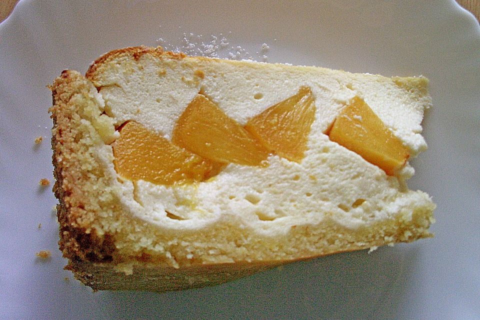 Himmlischer Pfirsich - Käsekuchen