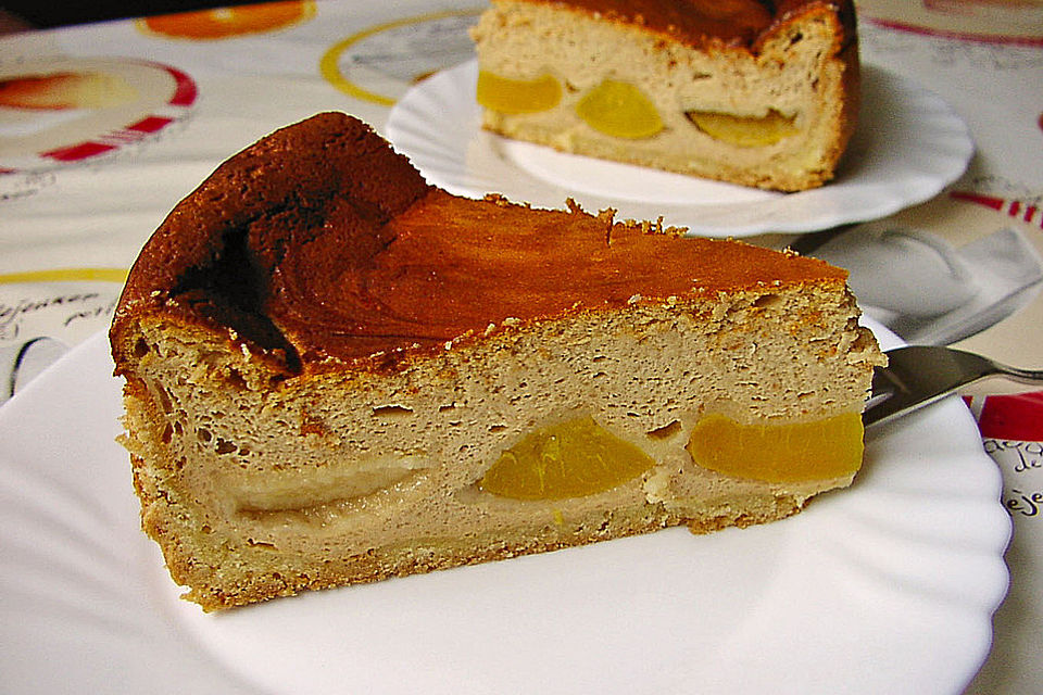 Himmlischer Pfirsich - Käsekuchen