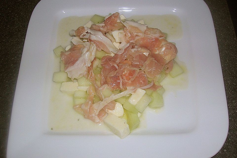 Honigmelonen - Salat