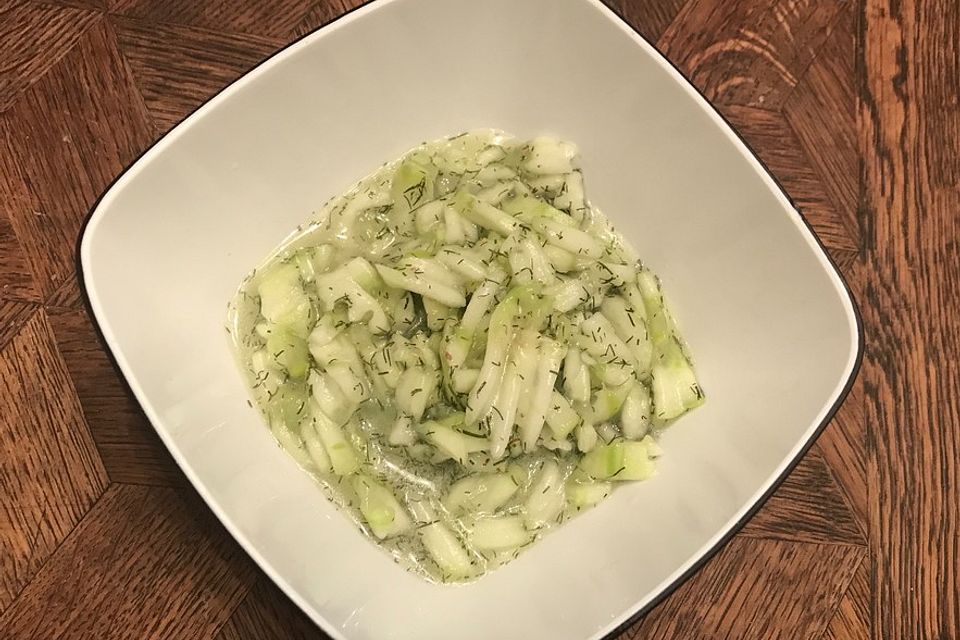 Schlesischer Gurkensalat