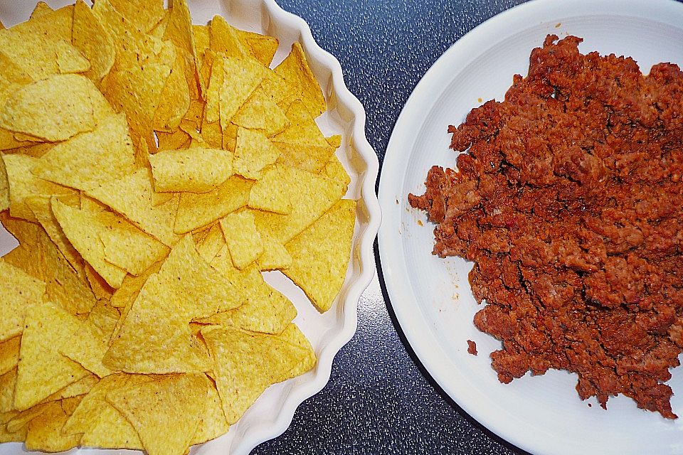 Überbackene Tortillachips