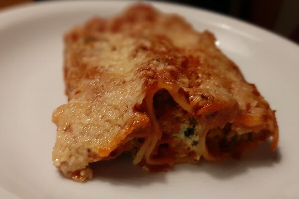 Ricotta - Spinat - Cannelloni