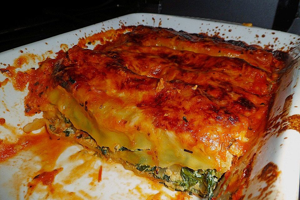 Ricotta - Spinat - Cannelloni