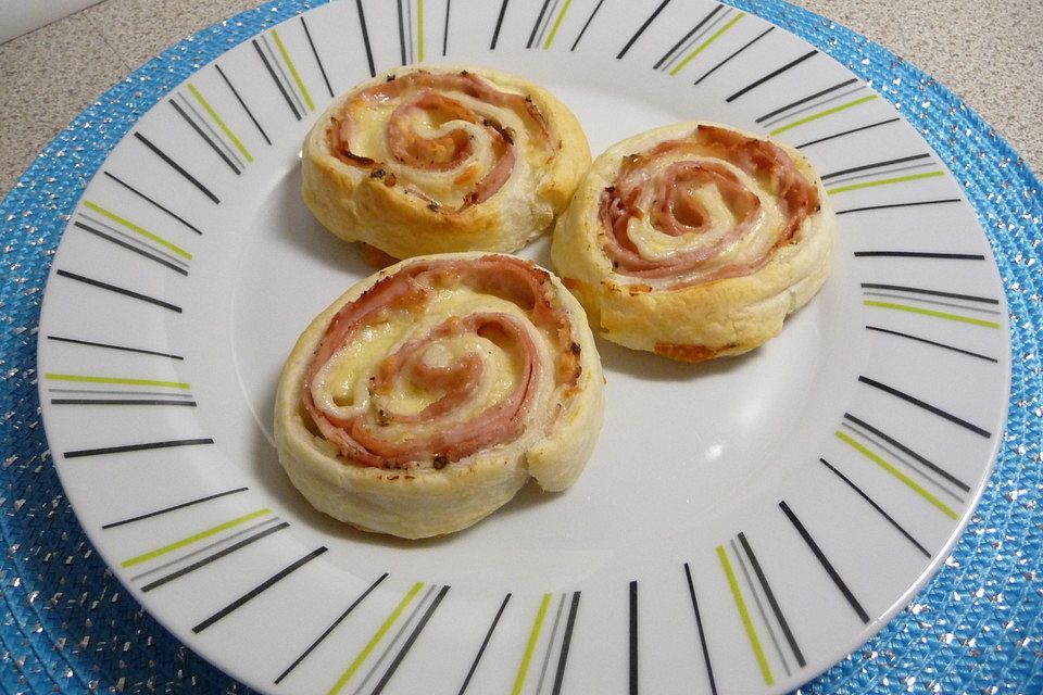 Blätterteig - Schnecken