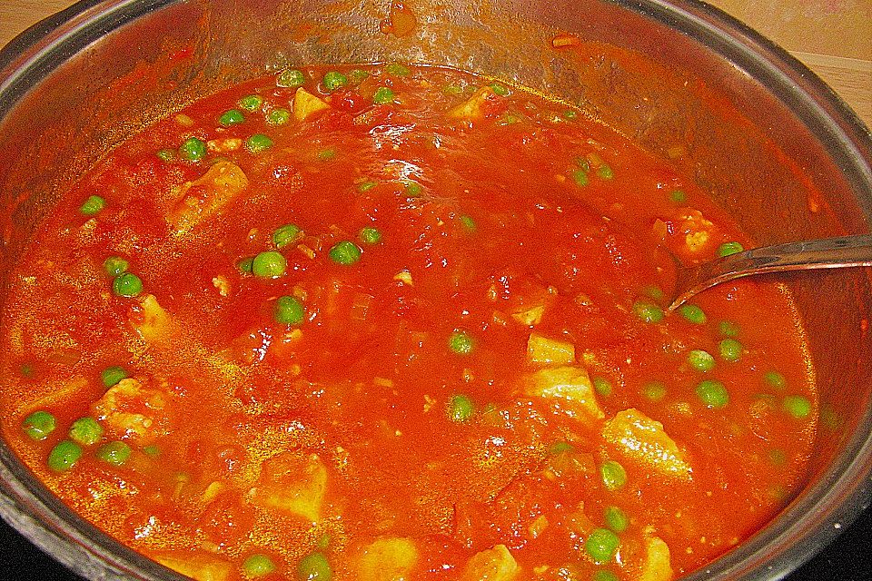 Matar Paneer