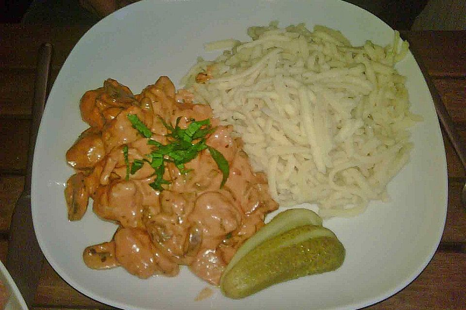 Tofu Stroganoff