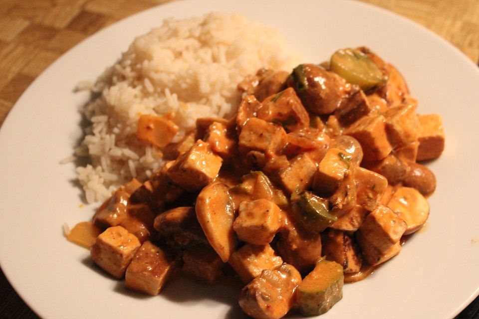 Tofu Stroganoff