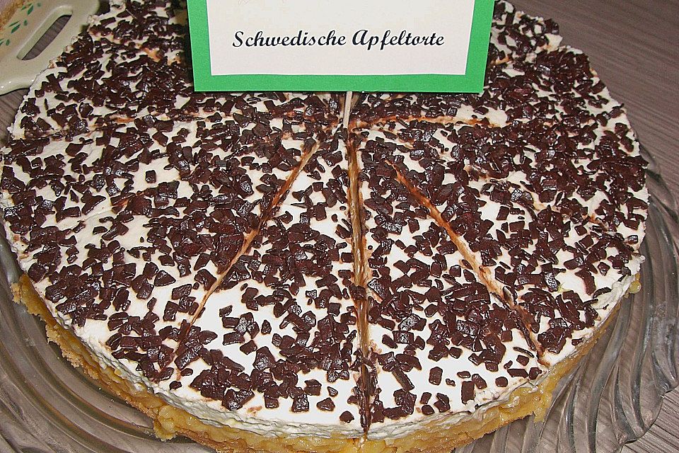 Schwedische Apfeltorte