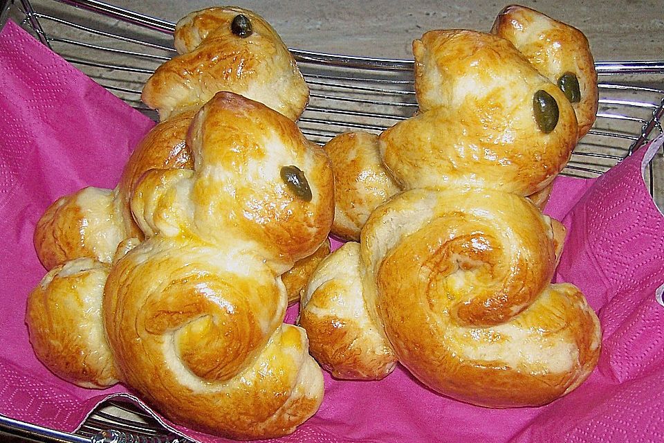 Süße Osterhasen