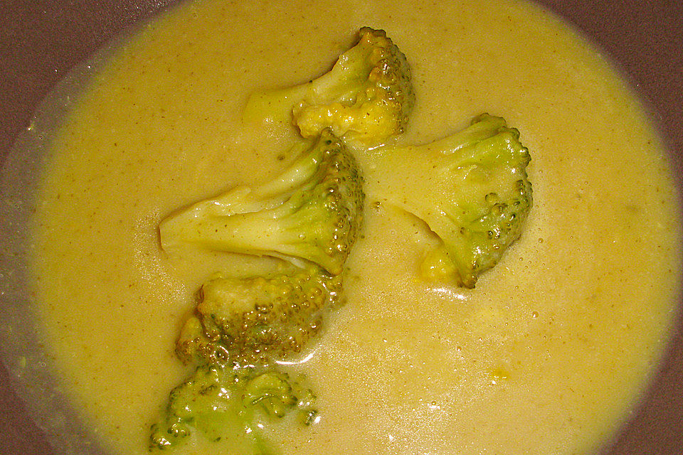 Brokkolisuppe 'light'