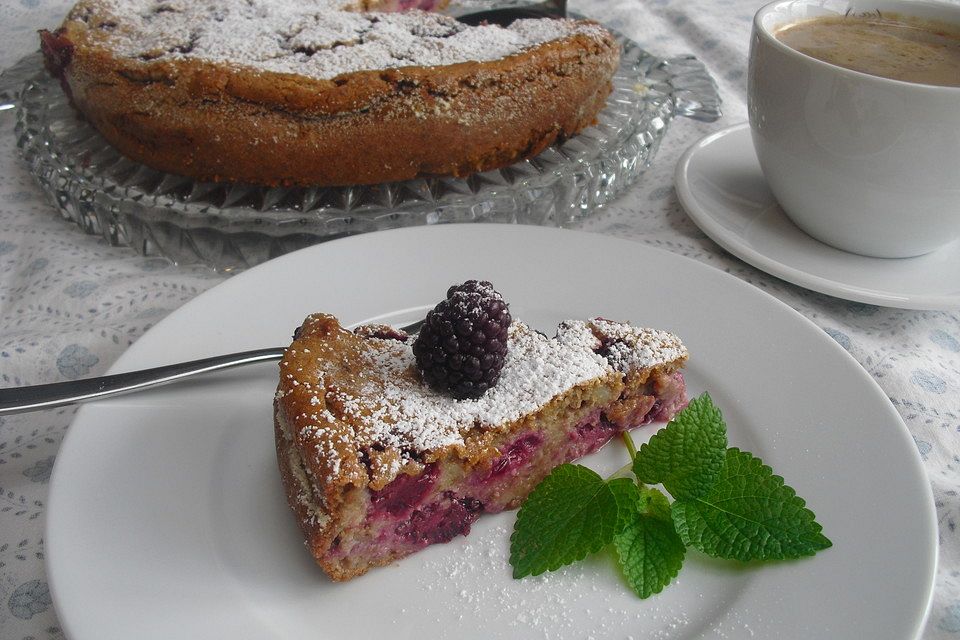 Brombeerkuchen