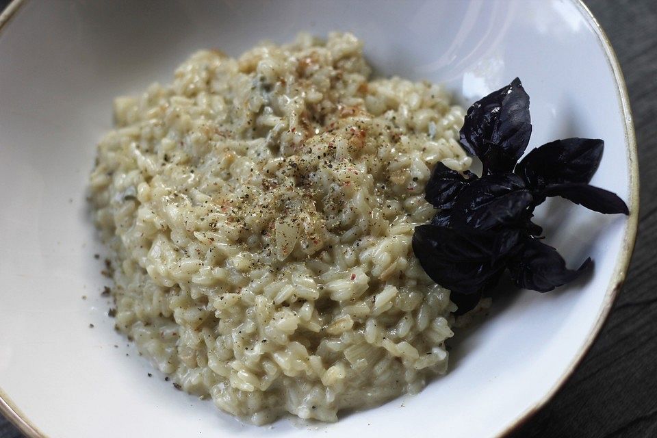 Risotto mit Gorgonzola