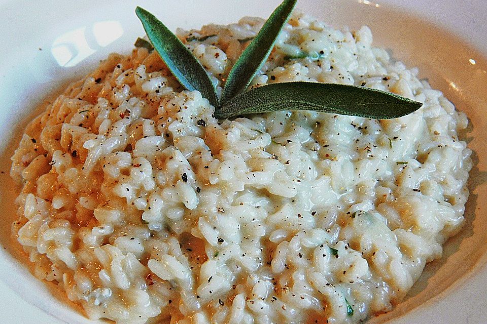 Risotto mit Gorgonzola