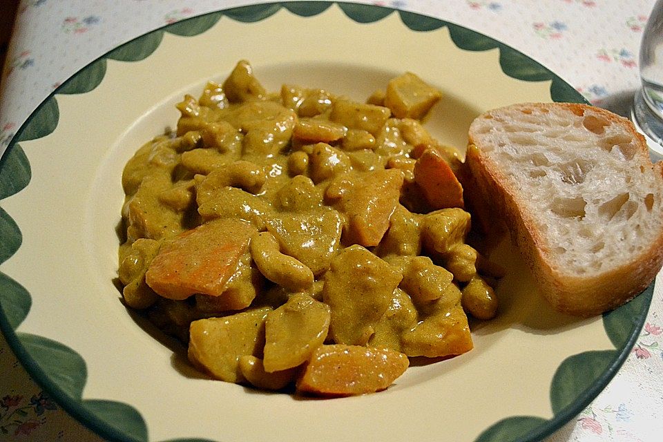 Kartoffel - Kürbis - Curry