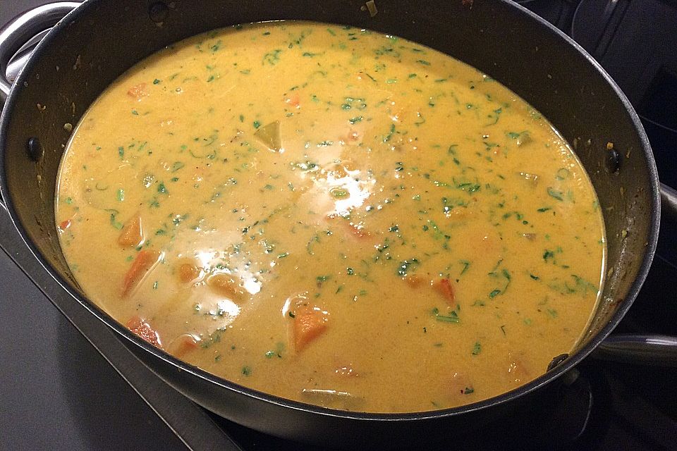 Kartoffel - Kürbis - Curry