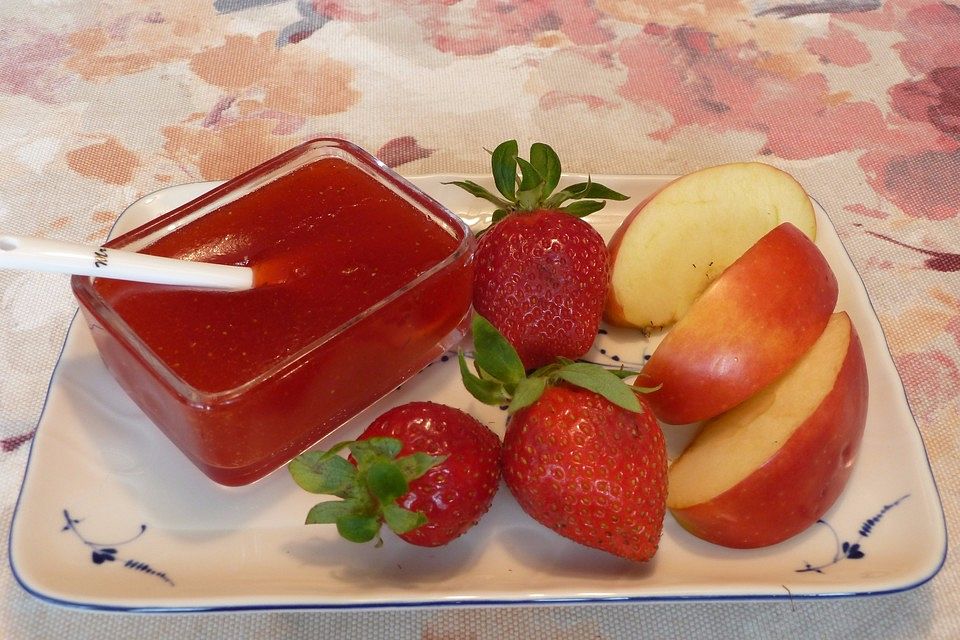 Erdbeer - Apfel - Marmelade