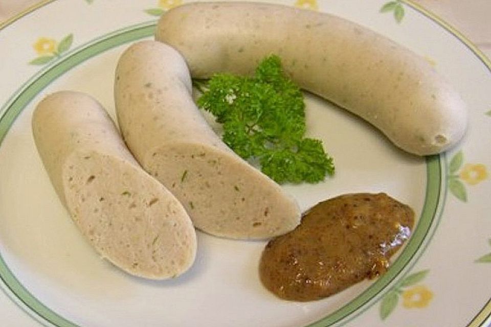 Beschwipste Weißwurst