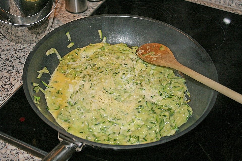 Zucchini - Rührei