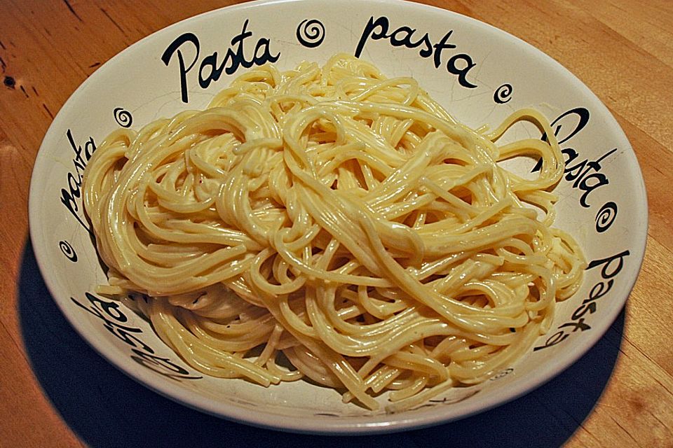 Spaghetti alla panna