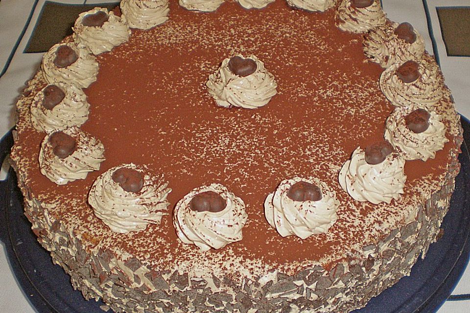 Mokka - Buttercreme - Torte