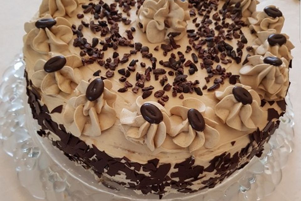 Mokka - Buttercreme - Torte