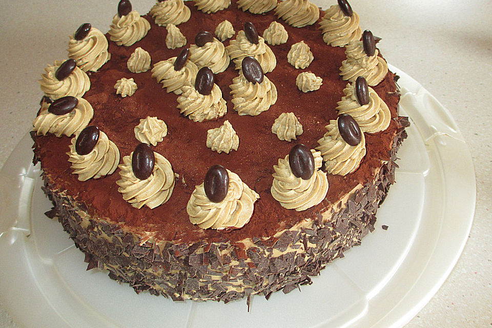 Mokka - Buttercreme - Torte