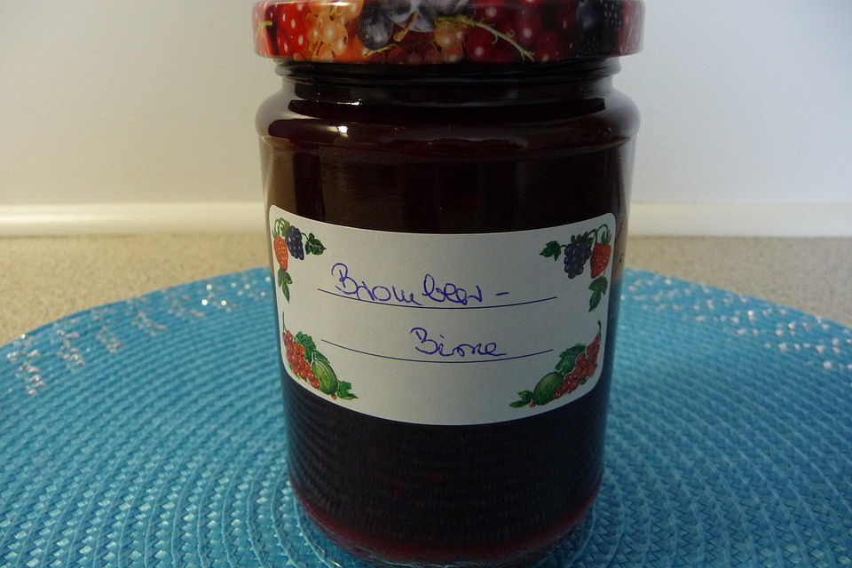 Brombeer - Birnen - Marmelade