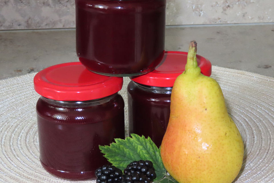 Brombeer - Birnen - Marmelade