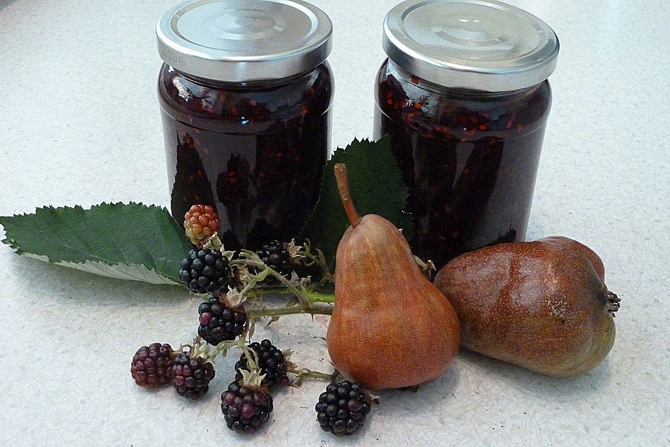 Brombeer - Birnen - Marmelade