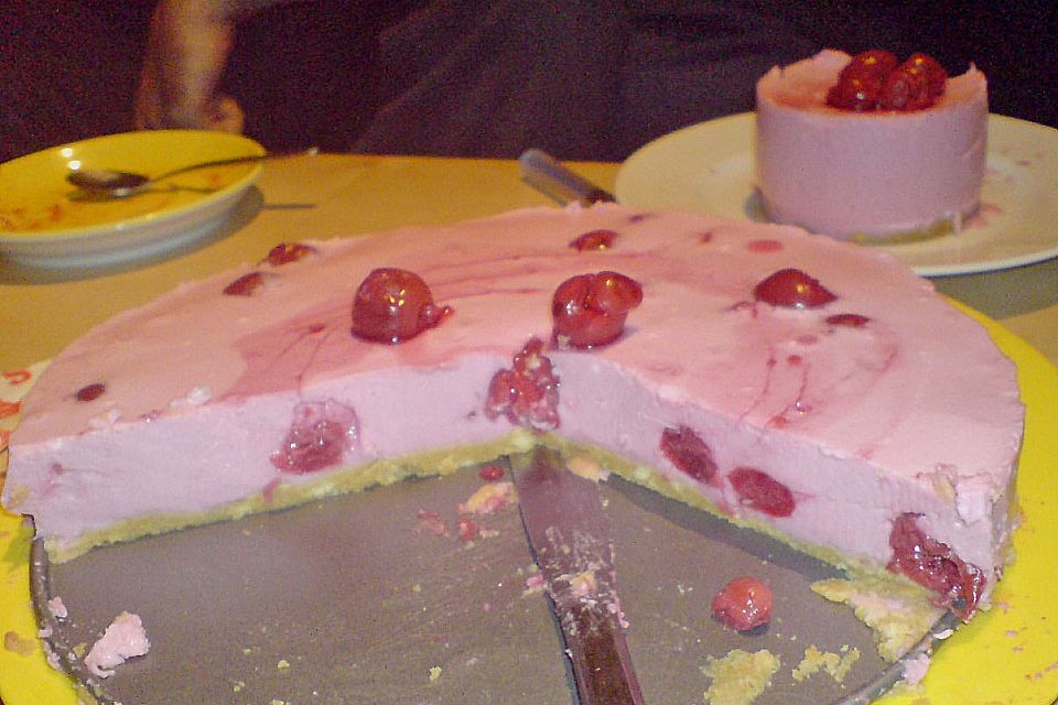 Fettarme Kirsch - Joghurt - Torte