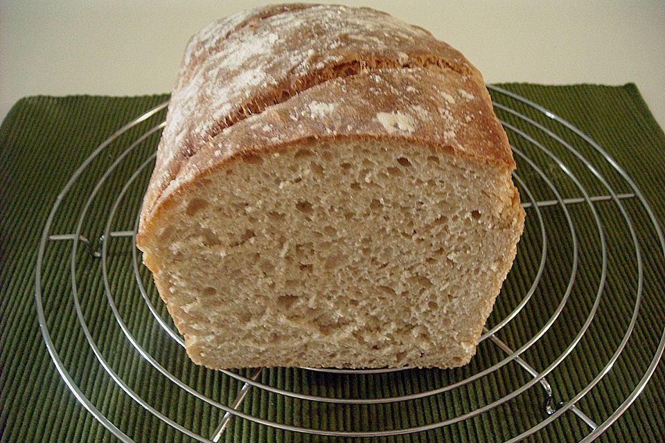 Kastenweißbrot und Freigeschobenes