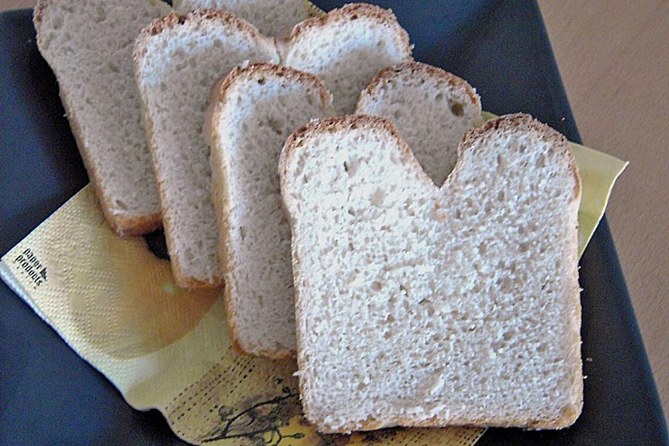 Kastenweißbrot und Freigeschobenes