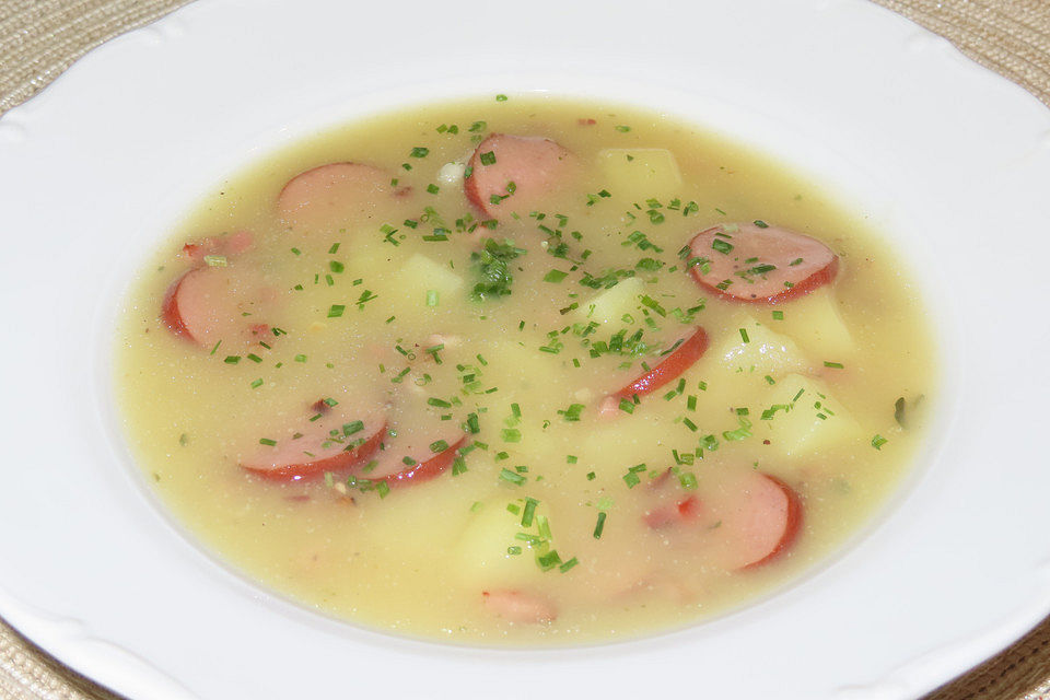 Pikante Kartoffelsuppe