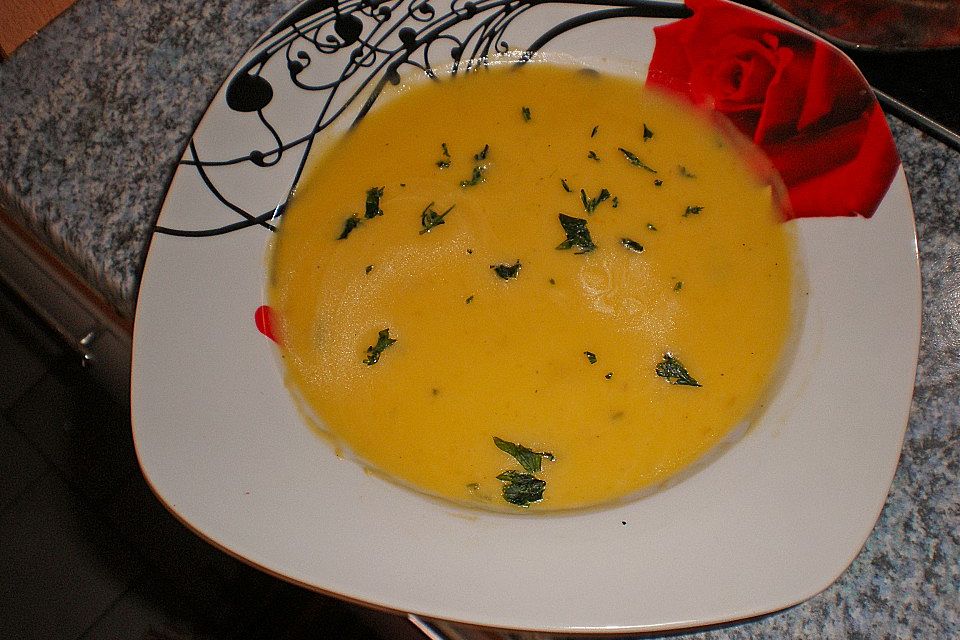 Butternut - Kürbis - Suppe