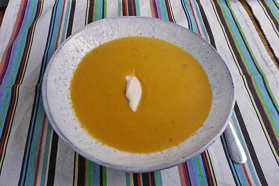 Butternut - Kürbis - Suppe