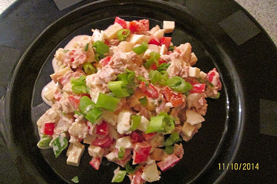 Tunfischsalat mit Ananas