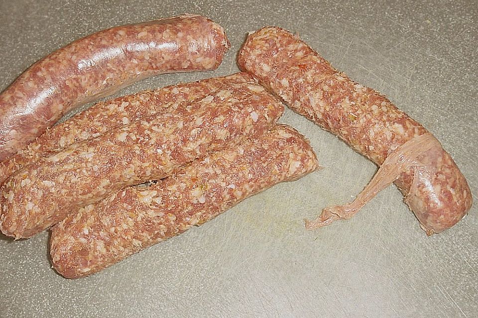 Polenta mit Luganiga - Ragu