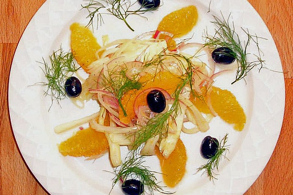 Fenchelsalat mit Orangen