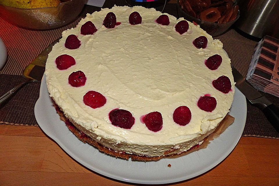 Himbeer - Philadelphia - Torte