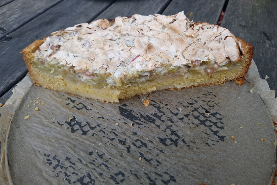 Rhabarber-Baiser-Kuchen